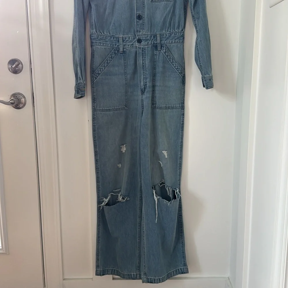 Free People x Lee Union Alls Coverall Size S